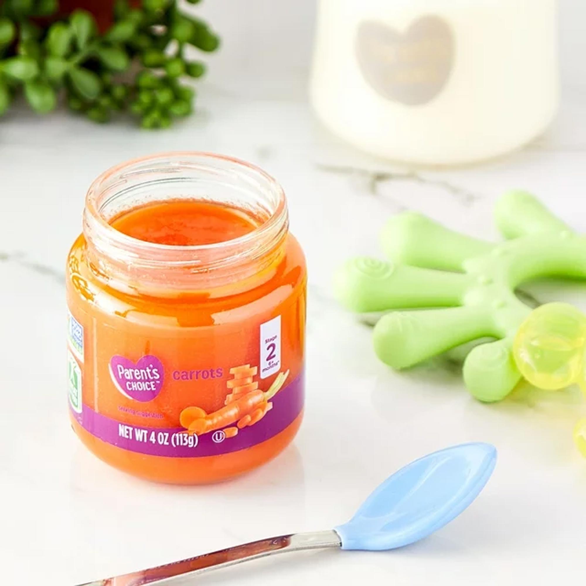 Papinha Parent’s Choice – Cenoura, Pote de Vidro 4 oz (≈118 ml) - Imagem 3