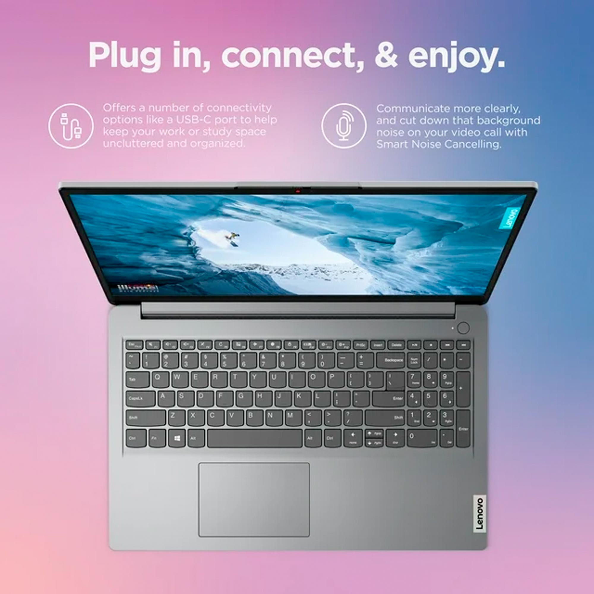 Lenovo IdeaPad 1i 15.6_, Intel Core i5-1235U, 8GB RAM - Imagem 2