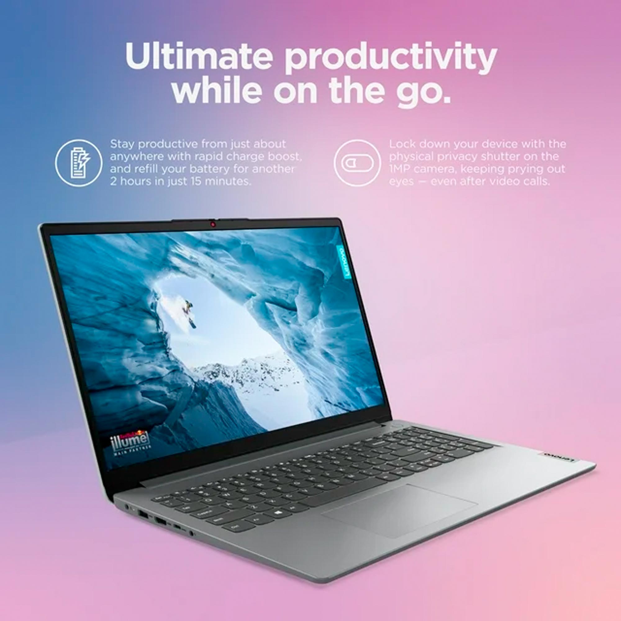 Lenovo IdeaPad 1i 15.6_, Intel Core i5-1235U, 8GB RAM - Imagem 3