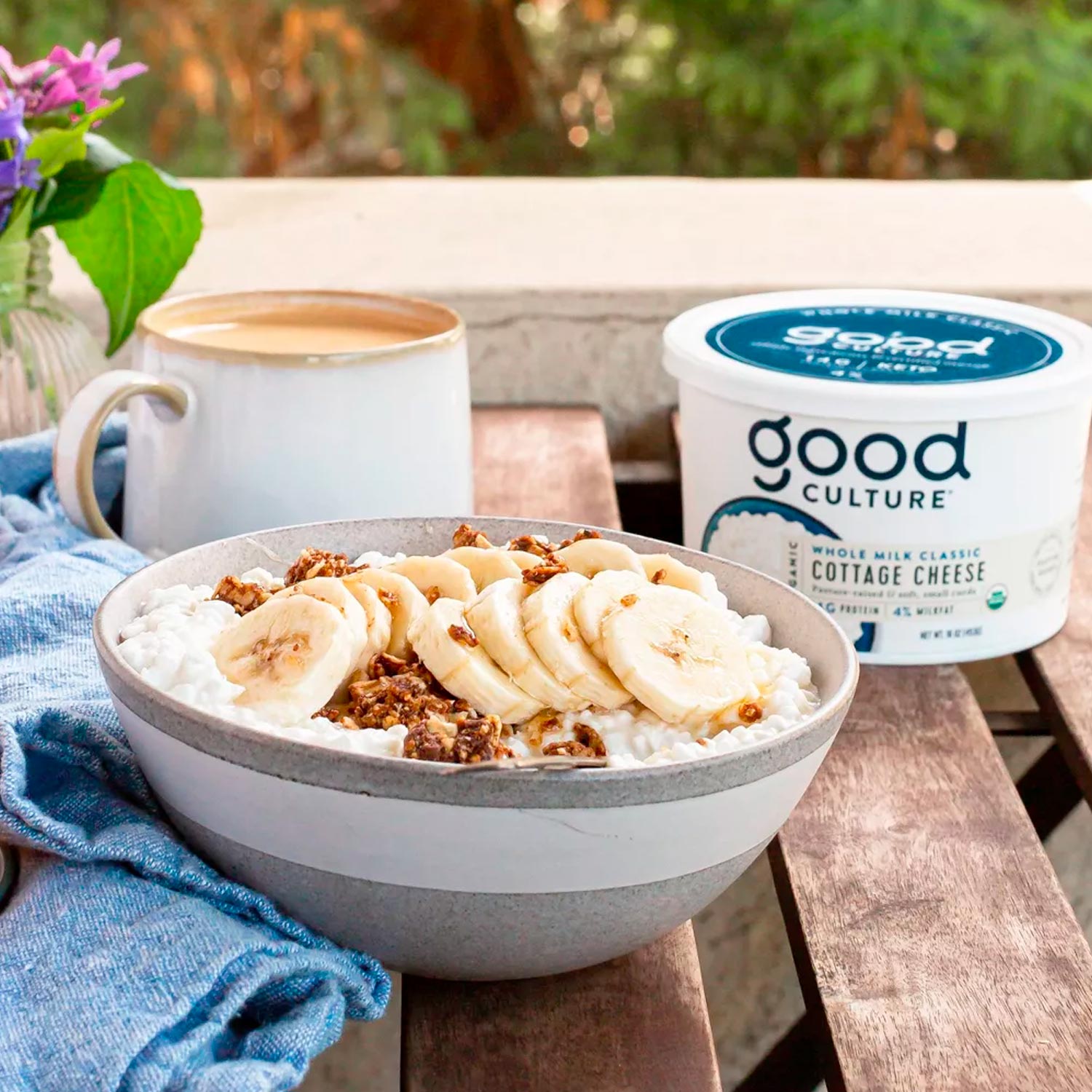 Good Culture Organic Whole Milk Classic Cottage Cheese - 16oz - Imagem 3